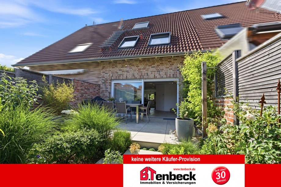 Garten-Terrasse Reihenmittelhaus Bocholt