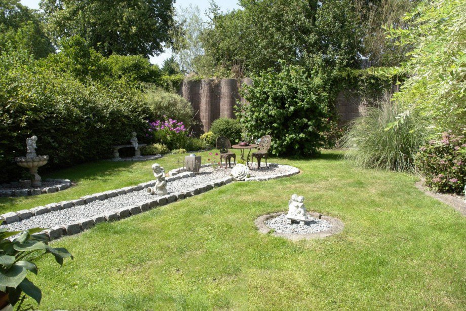 ... Garten Doppelhaush�lfte S�dlohn