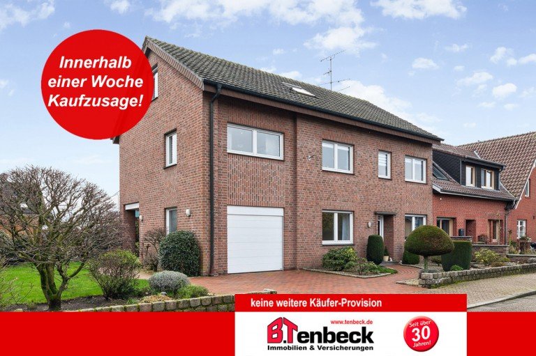 Ansicht des Hauses Bocholt Zweifamilienhaus Zweifamilienhaus in ruhiger Lage von Bocholt!