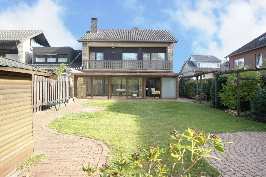 .... Ansicht - Garten Einfamilienhaus Bocholt
