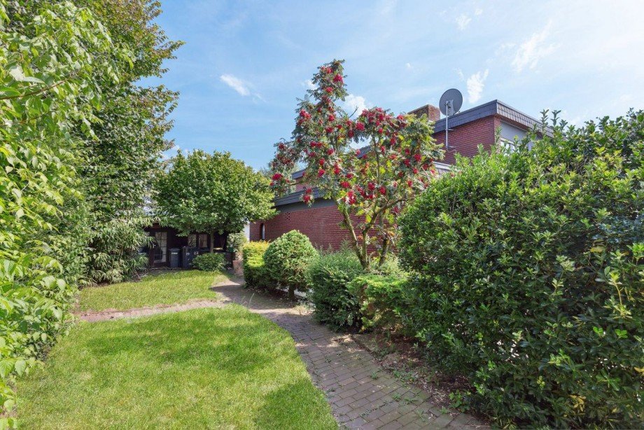 Garten Reihenendhaus Bocholt