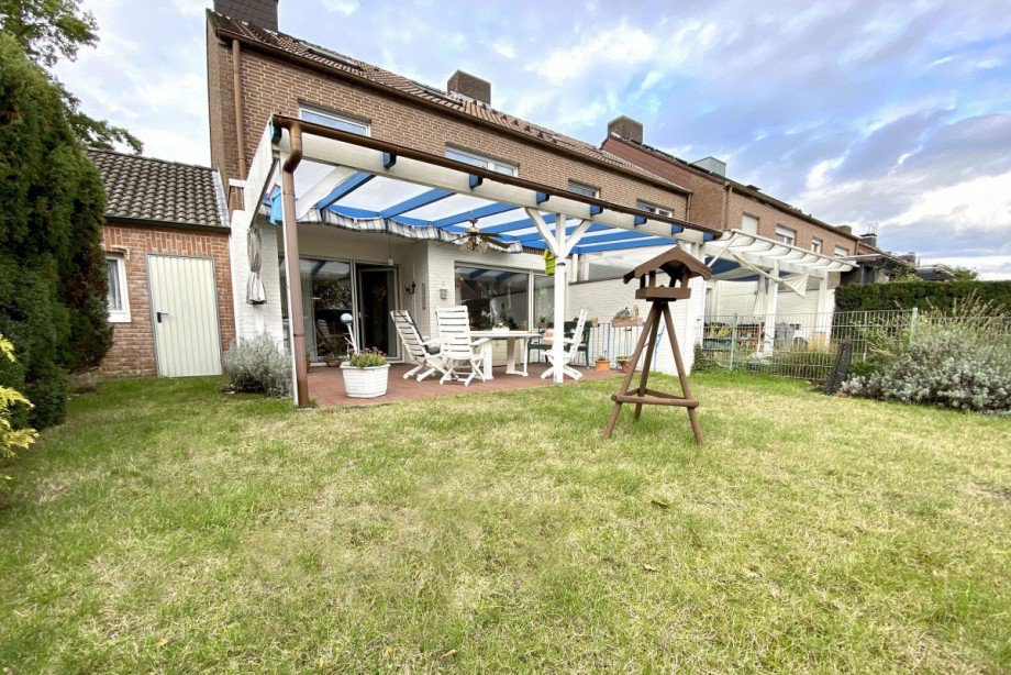... Terrasse-Garten Reihenendhaus Bocholt