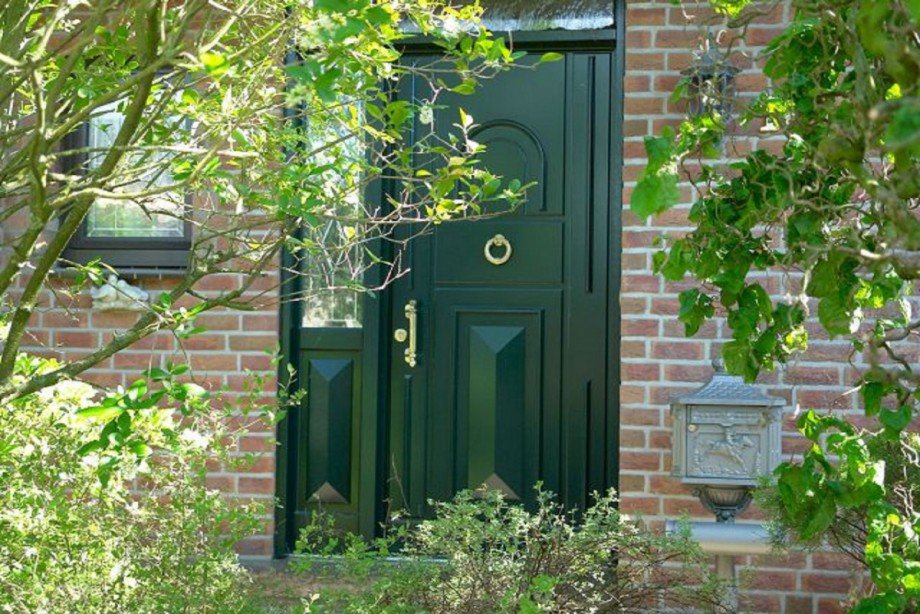 ...Ansicht - Eingang Doppelhaush�lfte Bocholt-Liedern