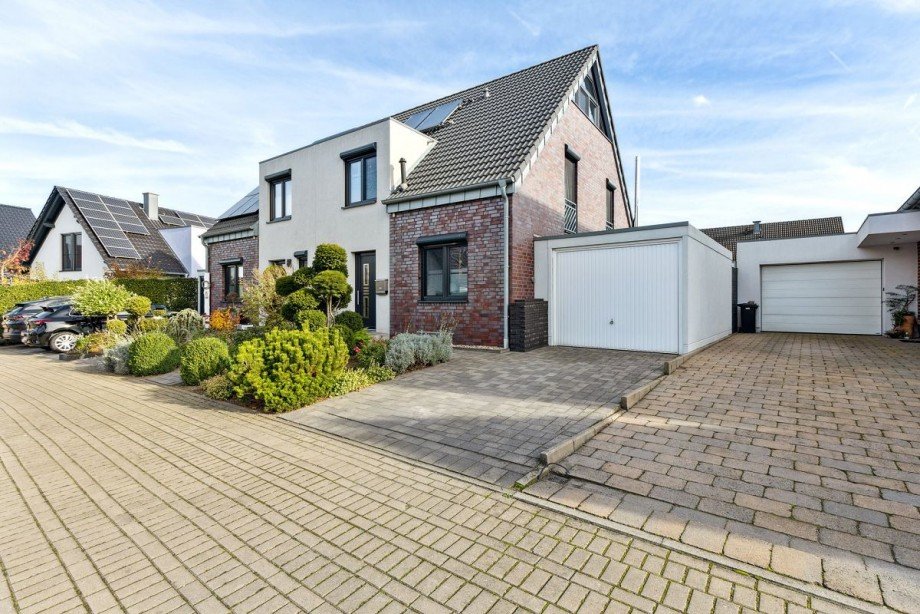 Ansicht vorne Doppelhaush�lfte Hamminkeln-Dingden