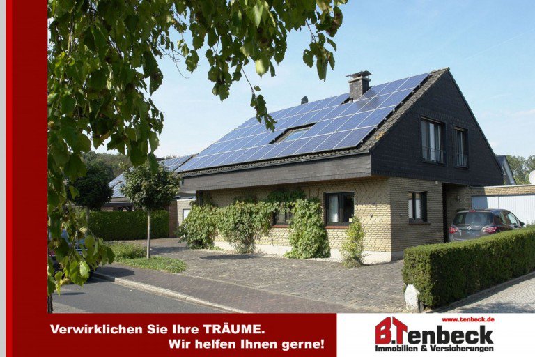 Ansicht des Hauses Isselburg-Anholt Einfamilienhaus Freistehendes Einfamilienhaus mit Photovoltaikanlage und XXL Grundst�ck in guter Lage von Anholt!