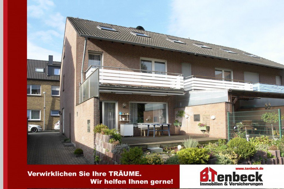 Ansicht des Hauses Reihenendhaus Bocholt