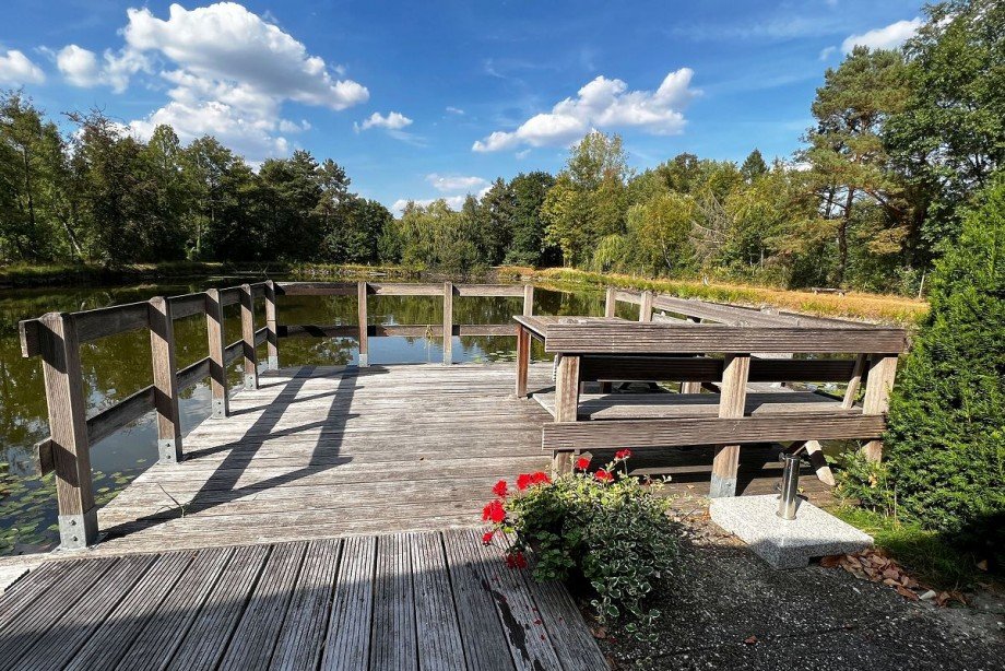 Terrasse Grundst�ck Rhede