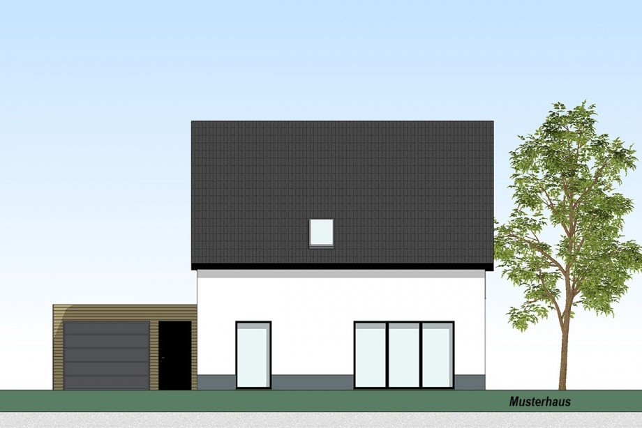 Ansicht - West Einfamilienhaus Bocholt