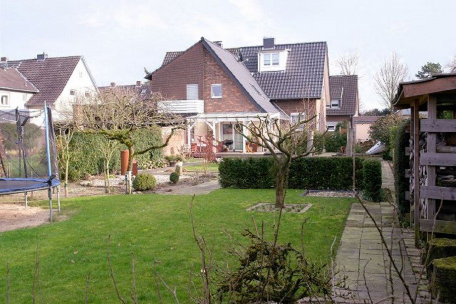 ... Ansicht des Hauses Doppelhaush�lfte Bocholt