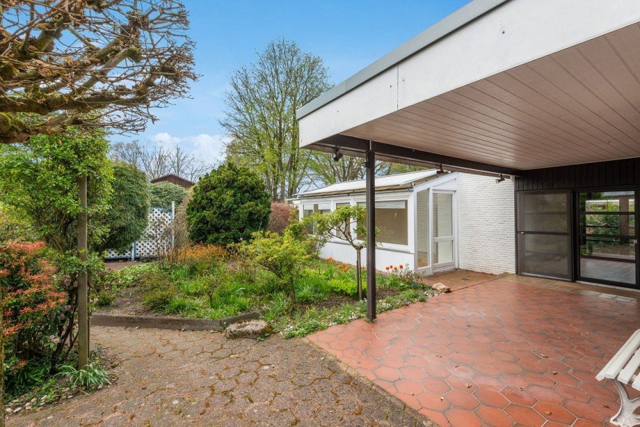 Terrasse - Garten Bungalow Bocholt