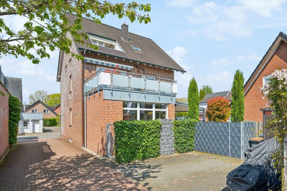Ansicht des Hauses Wohnung Bocholt