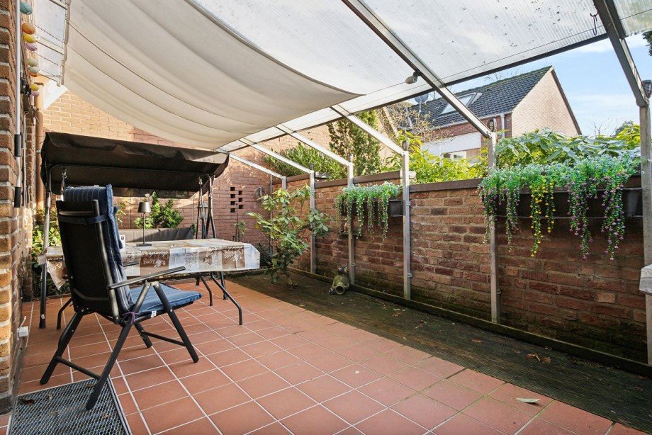 Ansicht - Terrasse Doppelhaush�lfte Bocholt