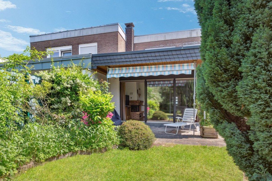 Ansicht - Garten Reihenmittelhaus Bocholt