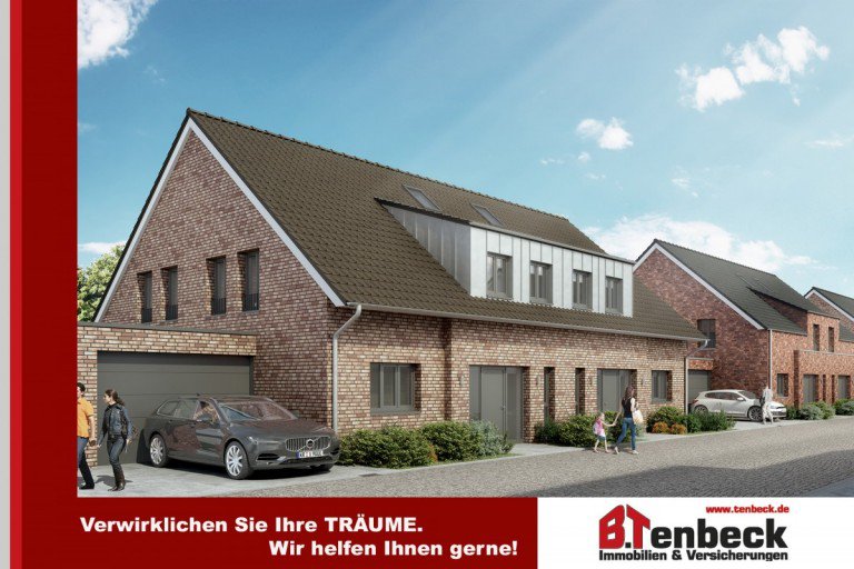 Ansicht - Variante 2 Bocholt Doppelhaush�lfte Bevorzugte Wohnlage von Bocholt-Stenern! Doppelhaush�lfte!Variante 2!
