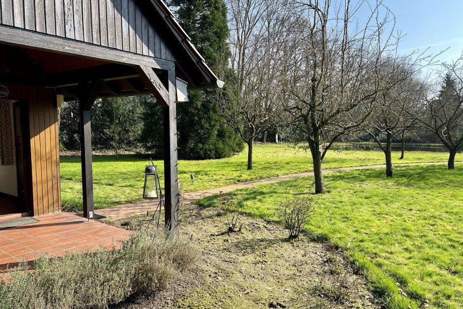 Holzhaus - Terrasse Grundst�ck Bocholt