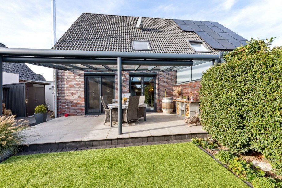 Garten Doppelhaush�lfte Hamminkeln-Dingden