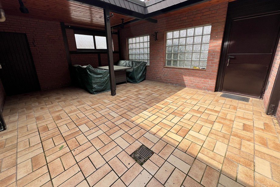 Terrasse Doppelhaush�lfte Bocholt