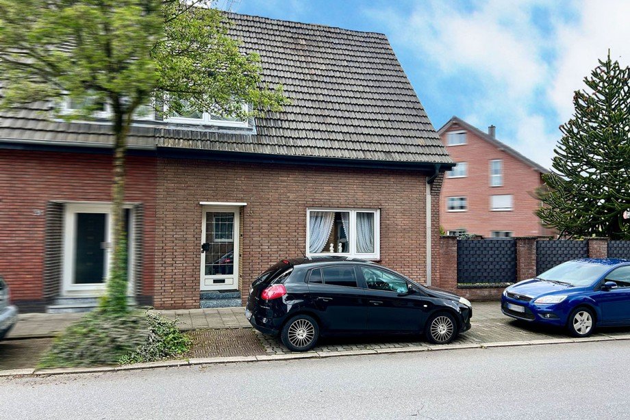 Ansicht des Hauses Doppelhaush�lfte Bocholt