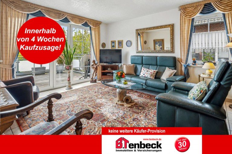 Wohnen Bocholt Wohnung Eigentumswohnung mit gro�er Dachterrasse in Bocholt - N�he Stadtwald!