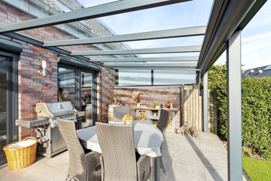 Terrasse Doppelhaush�lfte Hamminkeln-Dingden