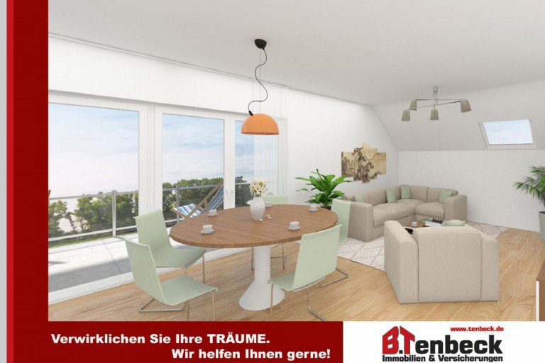 Wohnen Bocholt Wohnung (6) Maisonette-Wohnung! 3-Zimmer - Aufzug - Balkon! Wohnen �ber 2 Ebenen - N�he Zentrum von Bocholt!